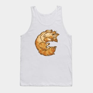 Ready to Play--Yellow Tabby Style Tank Top